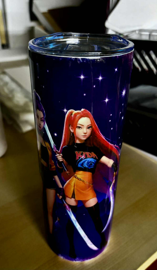 K POP Demonhunters tumbler