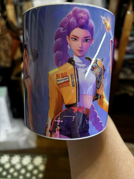 K POP Demonhunters bögre